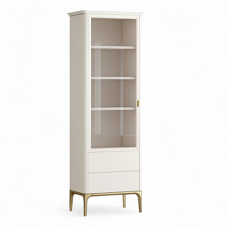 Primo gold Шкаф книжный малый 2 ящика левая L Pr29LC-gold