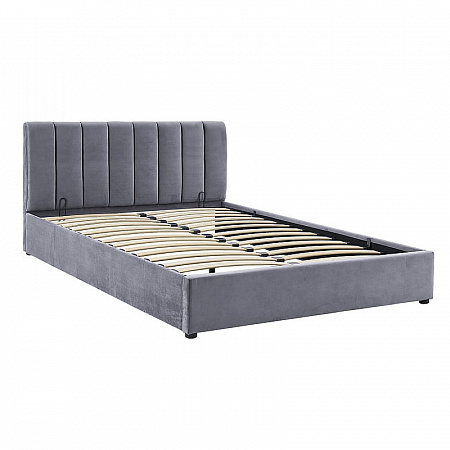 Кровать Signal MONTREAL VELVET (серый) 140/200 MONTREALV140SZ