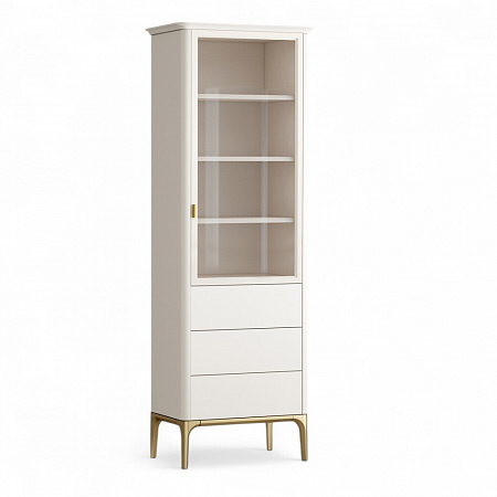 Primo gold Шкаф книжный малый 3 ящика R Pr29RD-gold