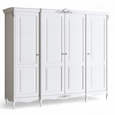 Silvery Rome Шкаф 4 двери S624-K00-S