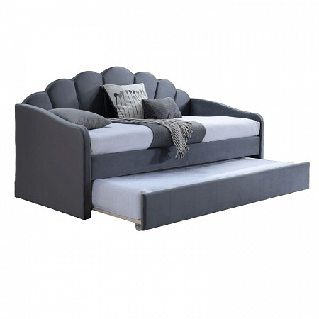 Кровать Signal BELLA VELVET (серый) 90/200 BELLAV90SZ