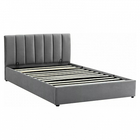 Кровать SIGNAL MONTREAL Velvet tap. 192 серый, 120/200 MONTREALV120SZ