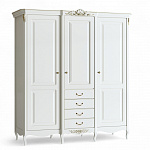 Romantic Gold Шкаф 3 двери R623E-K02-G