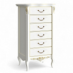 Romantic Gold Комод высокий 6 ящиков R108g