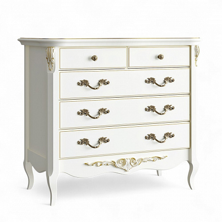 Atelier Gold Комод бельевой 5 ящиков APg109-K02-G