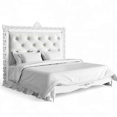 Atelier Gold Кровать с мягким изголовьем 180*200 A548-K00-S-B07