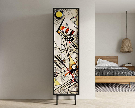Шкаф c одной дверкой Emerson by Kandinsky арт EM101/Print_01