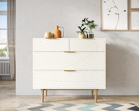 Комод с четыремя ящиками Line LN14/GR1/beige