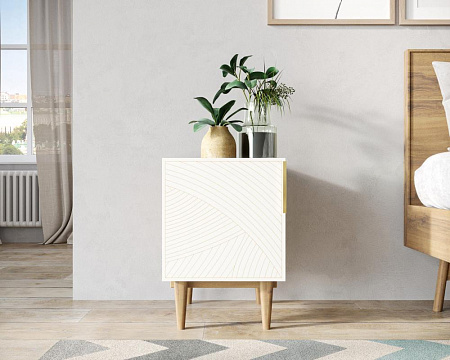Тумбочка с дверкой Line LN08/GR1/beige