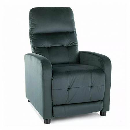 Кресло SIGNAL OTUS Velvet Bluvel 78 раскладное, зеленый OTUSVZ