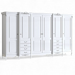 Silvery Rome Шкаф 6 дверей S626E-K00-S