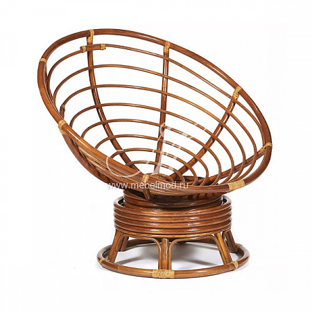Кресло-качалка Papasan w 23/01 B без подушки Pecan (орех)