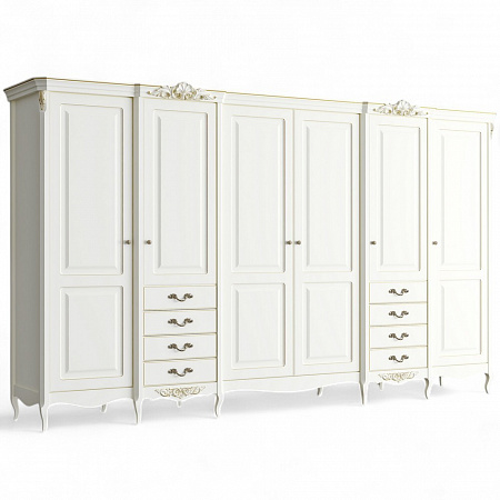 Atelier Gold Шкаф 6 дверей APg626E-K02-G