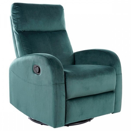 Кресло Signal OLIMP VELVET BLUVEL 78 раскладной (зеленый) OLIMPVZ
