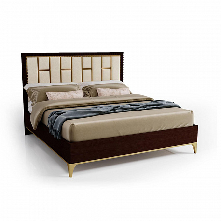 Кровать SIENNA спальное место 1600х2000 Noce fumo