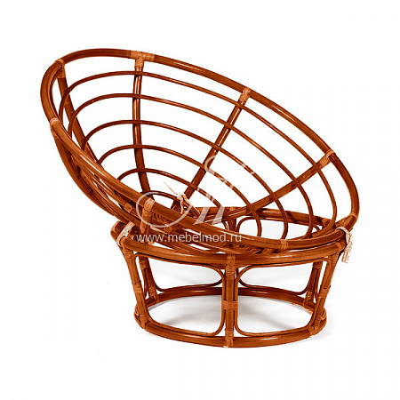 Кресло Papasan 23/01 W без подушки Cognac (коньяк)