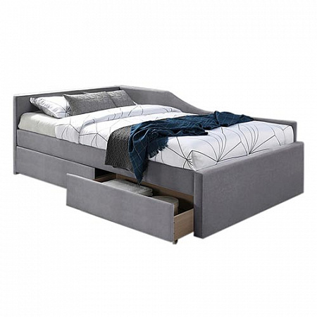 Кровать Signal ELIOT VELVET tap.142 (серый) 120/200 ELIOTV120SZ