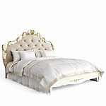 Romantic Gold Кровать с мягким изголовьем 160*200 R416-K02-AG-B01