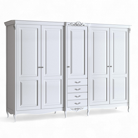 Silvery Rome Шкаф 5 дверей S625E-K00-S