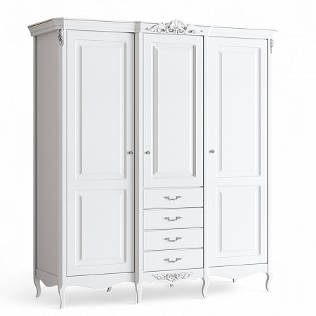 Silvery Rome Шкаф 3 двери S623E-K00-S