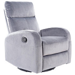 Кресло Signal OLIMP VELVET BLUVEL 14 раскладное (серый) OLIMPVSZ