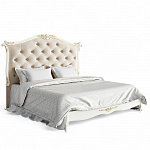 Atelier Gold Кровать с мягким изголовьем 180*200 A438-K02-G-B01