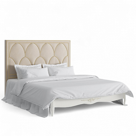 Romantic Gold Кровать с мягким изголовьем 180*200 R678-K02-GG-B01