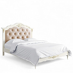 Romantic Gold Кровать с мягким изголовьем 140*200 R314-K02-G-B01
