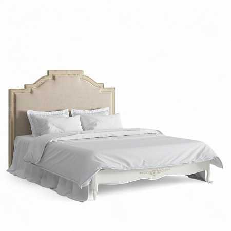 Romantic Gold Кровать с мягким изголовьем 160*200 R656-K02-G-B01