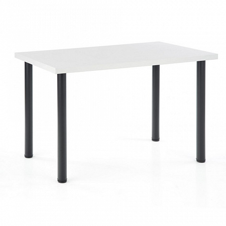 Стол обеденный Halmar MODEX 2 120 (белый/черный) V-PL-MODEX 2_120-BIALY