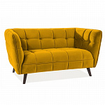 Диван Signal CASTELLO 2 Velvet Bluvel 68 (карри) CASTELLO2V68