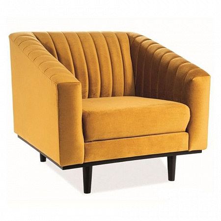 Кресло Signal ASPREY 1 Velvet Bluvel 68 (карри) ASPREY1VCU68