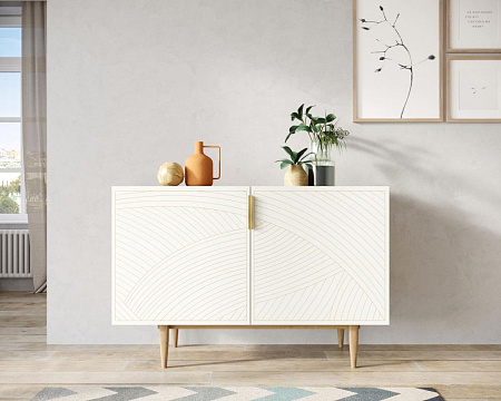 Комод с двумя дверками Line LN01/GR1/beige
