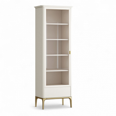 Primo gold Шкаф книжный малый 1 ящик левая L Pr29LB-gold