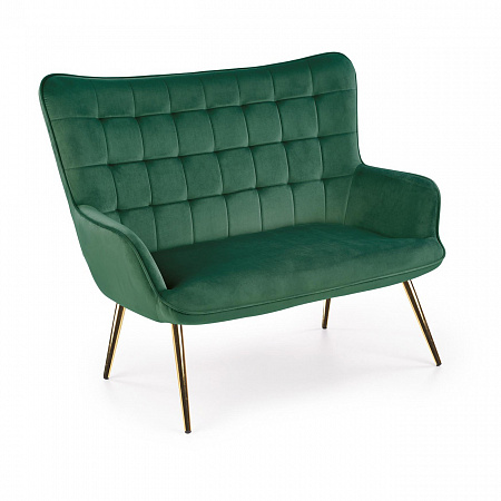 Софа Halmar CASTEL 2 XL (темно-зеленый/золотой) V-CH-CASTEL_2_XL-SOFA