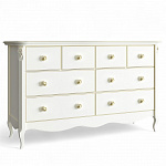 Golden Rose Комод широкий 8 ящиков G134-K02-G