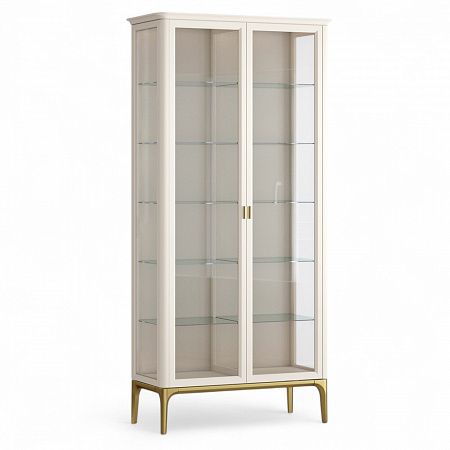 Primo gold Витрина стеклянная большая Pr094AP-gold