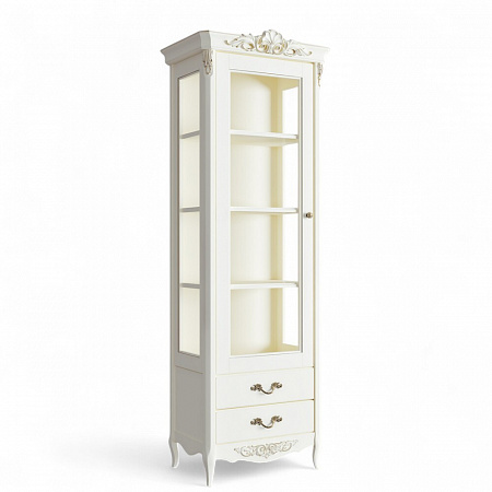 Atelier Gold Витрина стеклянная левая L APg289E-K02-G