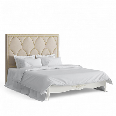 Romantic Gold Кровать с мягким изголовьем 160*200 R676-K02-GG-B01