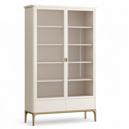 Primo gold Шкаф книжный 2 ящика PrG22NRD