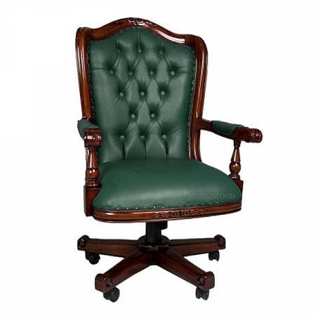 Кабинетное кресло C324 green
