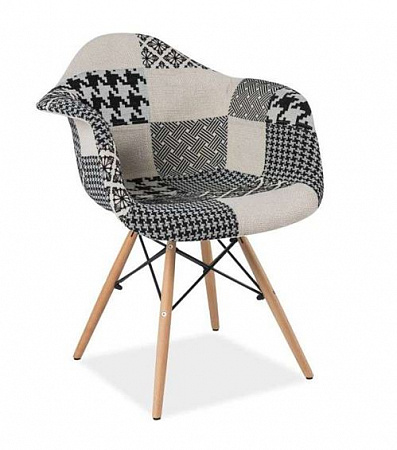 Кресло Eames пэчворк